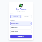 Caça-Palavras Online Grátis
